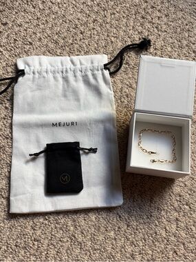 Mejuri Gold Link Bracelet in 14k Yellow Gold
